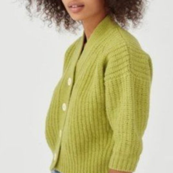 Babaa Sweaters - Cardigan no19 Mini in Guava